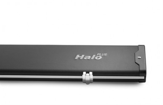 Koffer Halo extrabreit Schwarz einteilig