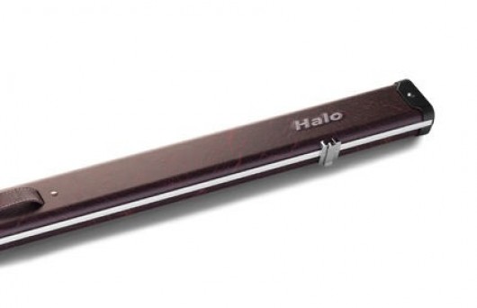 Koffer Halo 3/4 Schwarz/Rot marmoriert