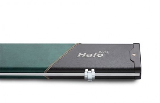 Koffer Halo extrabreit Schwarz/Grn einteilig
