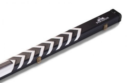 Peradon Clubman Koffer Schwarz/Weiss einteilig