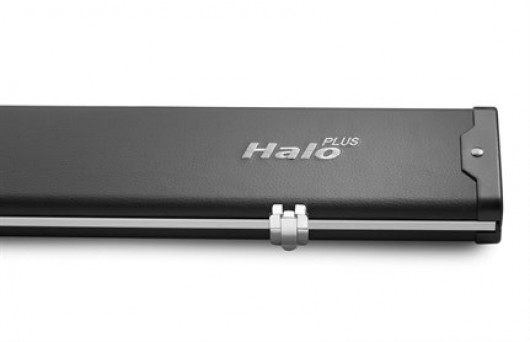 Koffer Halo extrabreit Schwarz 3/4
