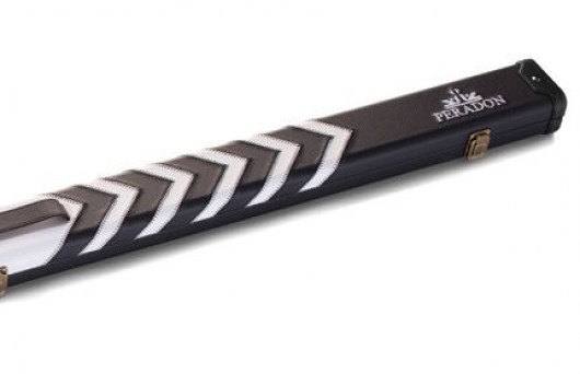 Peradon Clubman Koffer 3/4 Schwarz/Weiss