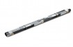 Peradon Koffer Leder breit Schwarz/Grau einteilig