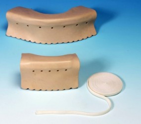 Taschen Leder Set maximal breit gebogen